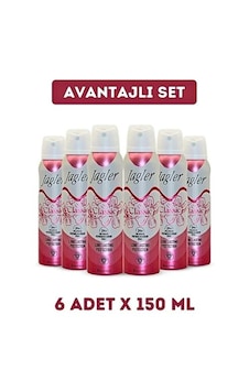 Jagler Classic Kadın Sprey Deodorant 6 x 150 ML Jagler Classic Kadın Sprey Deodorant 6 x 150 ML