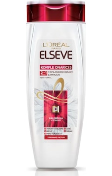 L'Oreal Paris Elseve Komple Onarıcı 5 2'si 1 Arada Yapılandırıcı Şampuan 520 ML L'Oreal Paris Elseve Komple Onarıcı 5 2'si 1 Arada Yapılandırıcı Şampuan 520 ML