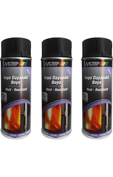 3 Adet 690 C Isıya Dayanıklı Siyah Boya 400 Ml. Made In Germany 3 Adet 690 C Isıya Dayanıklı Siyah Boya 400 Ml. Made In Germany