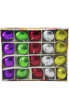20pcs Suda Yüzen Mum Beyaz - Renkli 5468 Çok Renkli 20pcs Suda Yüzen Mum Beyaz - Renkli 5468 Çok Renkli