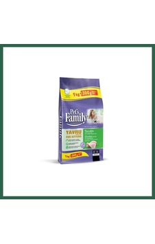 Pets Family Yavru Kedi Maması Tavuk 1000+300gr 1 Adet Bzs01