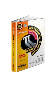 8. Sınıf Matematik Soru Bankası - Miray Yayınları 8. Sınıf Matematik Soru Bankası - Miray Yayınları