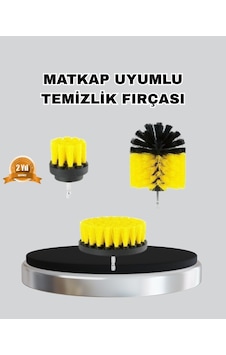 Northcity 3 Parça Matkap Fırça Temizlik Seti İnatçı Kirleri Siler, Her Yüzey İçin Northcity 3 Parça Matkap Fırça Temizlik Seti İnatçı Kirleri Siler, Her Yüzey İçin
