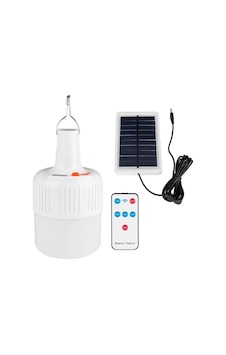 Powermaster Mx-v51 Solar Panelli Şarjlı Uzaktan Kumandalı Acil Durum Kamp Lambası
