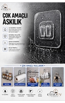 1 Adet Kendinden Yapışkanlı Askı Güçlü Şeffaf Duvar Askısı Delmeden Matkapsız Görünmez Şeffaf Kancalı Şeffaf Şeffaf 1 Adet Kendinden Yapışkanlı Askı Güçlü Şeffaf Duvar Askısı Delmeden Matkapsız Görünmez Şeffaf Kancalı Şeffaf Şeffaf