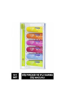 Curaprox Be You Whitening Set 6 x 10 ML + 5460 Fırça Curaprox Be You Whitening Set 6 x 10 ML + 5460 Fırça