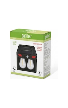 Panther Pt-2972 Solar Karanlık Ve Hareket Sensörlü Led Duvar Lambası Diğer Panther Pt-2972 Solar Karanlık Ve Hareket Sensörlü Led Duvar Lambası Diğer