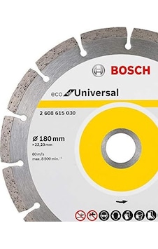 Professional Accessories Eco For Universal Segmanlı Elmas Kesme Diski 180 22,23 Mm-kilit Somunlu Geniş Avuç Taşlama Makineleri İçin Professional Accessories Eco For Universal Segmanlı Elmas Kesme Diski 180 22,23 Mm-kilit Somunlu Geniş Avuç Taşlama Makineleri İçin