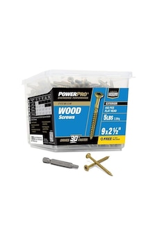 Die Grup 48610 Power Pro Dış All Purpose Vida, 9 X 2 1/2, 48610