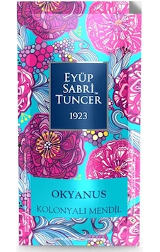Eyüp Sabri Tuncer Okyanus Küçük Boy Kolonyalı Mendil 150'li Eyüp Sabri Tuncer Okyanus Küçük Boy Kolonyalı Mendil 150'li