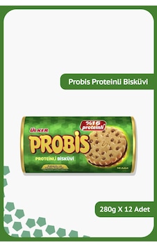 Ülker Probis Sandviç Bisküvi 10'lu Paket 12 x 280 G Ülker Probis Sandviç Bisküvi 10'lu Paket 12 x 280 G