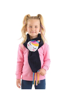 Denokids Unicorn Kız Çocuk Atkı Renkli Denokids Unicorn Kız Çocuk Atkı Renkli