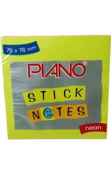 Piano Post-it 05 76x76 Neon Sarı 12 Li Shrink Piano Post-it 05 76x76 Neon Sarı 12 Li Shrink