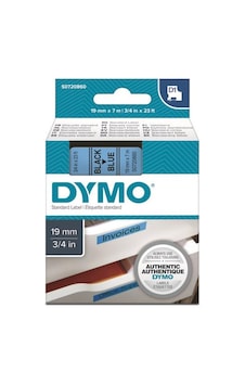Dymo D1 Mavi/Siyah Yedek Şerit 19Mm X 7Mt 45806 Dymo D1 Mavi/Siyah Yedek Şerit 19Mm X 7Mt 45806