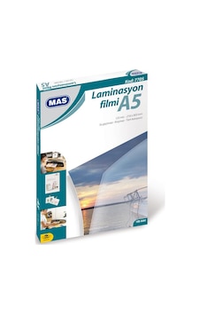 Mas 7705 A5 Laminasyon Kaplama 125Mic Mas 7705 A5 Laminasyon Kaplama 125Mic
