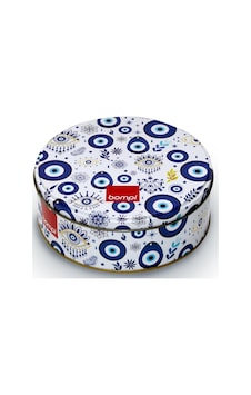 %27 Tereyağlı Kurabiye 180 Gr - Özel Tasarım Beyaz Nazar Boncuklu Hediyelik Teneke Kutu %27 Tereyağlı Kurabiye 180 Gr - Özel Tasarım Beyaz Nazar Boncuklu Hediyelik Teneke Kutu