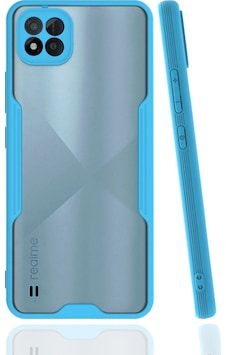 Newface Realme C11 2021 Kılıf Platin Silikon Semeglbl - 16 - Mavi Newface Realme C11 2021 Kılıf Platin Silikon Semeglbl - 16 - Mavi