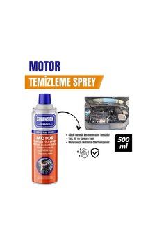 Motor Temizleme Spreyi - 500 Ml - Güçlü Formül Beyaz