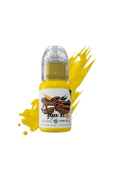 Illuminati Yellow - World Famous Ink Dövme Boyası - 1/2oz/15ml