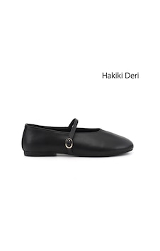 Gönderir Kadın Siyah Mary Jane Hakiki Deri Babet Ddza88035839 Gönderir Kadın Siyah Mary Jane Hakiki Deri Babet Ddza88035839