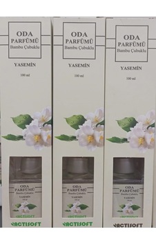 Oda Kokusu Bambu Çubuklu 100 Ml Yasemin 3lü Paket Amber - Okyanus - Pudra Oda Kokusu Bambu Çubuklu 100 Ml Yasemin 3lü Paket Amber - Okyanus - Pudra