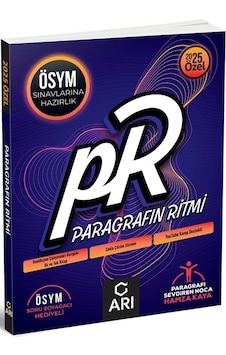 Arı Yayıncılık 2025 Ösym Soru Tipleriyle Paragrafın Ritmi Arı Yayıncılık 2025 Ösym Soru Tipleriyle Paragrafın Ritmi