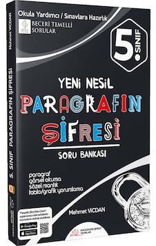 5.Sınıf Yeni Nesil Paragrafın Şifresi Soru Bankası - Mehmet Vicdan - Paragrafın Şifresi 5.Sınıf Yeni Nesil Paragrafın Şifresi Soru Bankası - Mehmet Vicdan - Paragrafın Şifresi