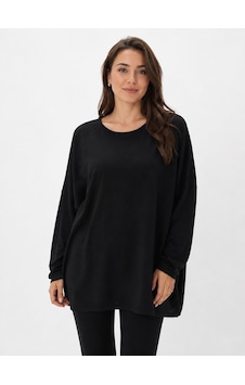 Neden Tekstil Siyah Oversize Basic Basic Bluz Neden Tekstil Siyah Oversize Basic Basic Bluz