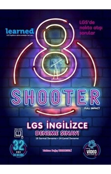 8. Sınıf Shooter LGS İngilizce 32 Föy Deneme Video Çözümlü 8. Sınıf Shooter LGS İngilizce 32 Föy Deneme Video Çözümlü
