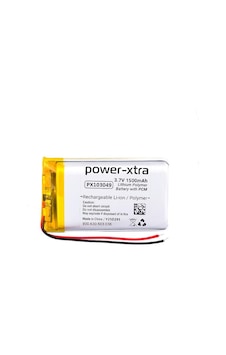 Power-xtra Px103049 - 3.7v 1500 Mah Li-polymer Pil - Devreli Power-xtra Px103049 - 3.7v 1500 Mah Li-polymer Pil - Devreli