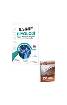 Biyotik 2027 9. Sınıf Biyoloji Konu Anlatım Föyleri + Anla Kazan Paragraf Biyotik 2027 9. Sınıf Biyoloji Konu Anlatım Föyleri + Anla Kazan Paragraf