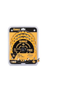 Dewalt DT10399 3 Parça Daire Testere Bıçağı 190 MM Dewalt DT10399 3 Parça Daire Testere Bıçağı 190 MM