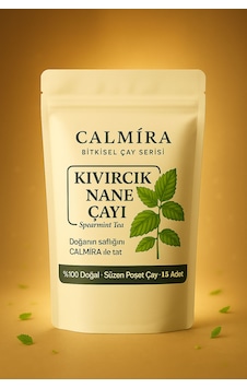 Calmira Kıvırcık Nane Çayı 15 Süzen Poşet / Spearmint Tea / Pcos & Sindirim Dostu / 15 Gün Calmira Kıvırcık Nane Çayı 15 Süzen Poşet / Spearmint Tea / Pcos & Sindirim Dostu / 15 Gün