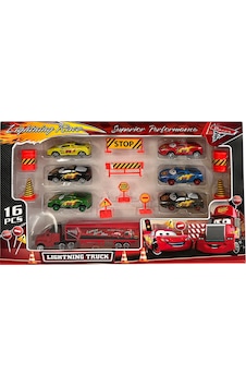 Cars Arabalar Mcqueen Tır Mack Trafik Kural İkaz İşaretlerş Eğitici Öğrenme Ve Metal Araba Seti Cars Arabalar Mcqueen Tır Mack Trafik Kural İkaz İşaretlerş Eğitici Öğrenme Ve Metal Araba Seti