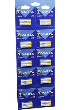 Varta İnce Pil Alkalin 20pcs 5570 Varta İnce Pil Alkalin 20pcs 5570