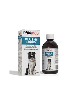 Pawmas Plus-b Liquid Köpekler İçin Tüy Dökülmesini Azaltıcı Biyotin Ve Çinko Damlası 50 Ml 295-75001.01