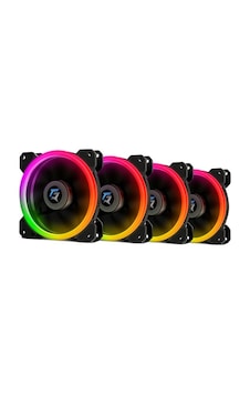 Gameforce 4In1 Kumandalı Rgb Fan 4Lü Set 4X120Mm Kasa Fanı Gameforce 4In1 Kumandalı Rgb Fan 4Lü Set 4X120Mm Kasa Fanı