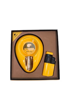 Cohiba 4 Torch Pürmüz Sarı Çakmak Küllük İkili Puro Seti Tr10028 Cohiba 4 Torch Pürmüz Sarı Çakmak Küllük İkili Puro Seti Tr10028