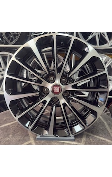 16 İnç 5x98 Egea Doblo Siyah Elmas Kesim Jant Modeli 4 Adet 16 İnç 5x98 Egea Doblo Siyah Elmas Kesim Jant Modeli 4 Adet