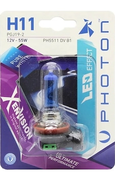 Photon H11 12v 55w Beyaz Xen Vision Tekli Blister Ampul Photon H11 12v 55w Beyaz Xen Vision Tekli Blister Ampul