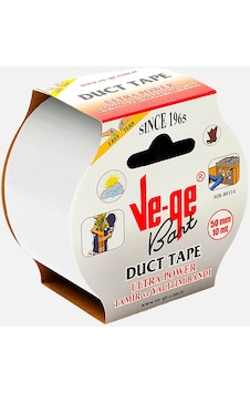 Vege Duct Tamir Bandı Beyaz 50mmx10 Mt