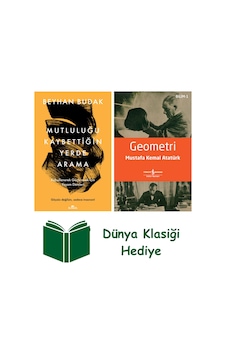 Mutluluğu Kaybettiğin Yerde Arama + Geometri + Dünya Klasiği Hediye