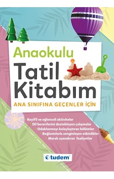 Anaokulu Tatil Kitabım Tudem Yayınları Anaokulu Tatil Kitabım Tudem Yayınları