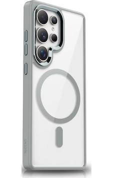 Galaxy Uyumlu S25 Ultra Uyumlu Kılıf Magsafe Şarj Özellikli Tchs Krom Magsafe Silikon Kapak-gri Gri Galaxy Uyumlu S25 Ultra Uyumlu Kılıf Magsafe Şarj Özellikli Tchs Krom Magsafe Silikon Kapak-gri Gri