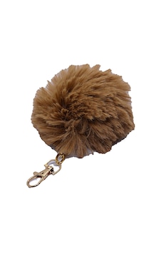 Cappuccino Renk Peluş Ponpon Anahtarlık 979 Cappuccino Renk Peluş Ponpon Anahtarlık 979