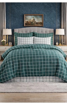 Ranforce %100 Pamuk Çift Kişilik Nevresim Takımı Yeşil Ranforce %100 Pamuk Çift Kişilik Nevresim Takımı Yeşil