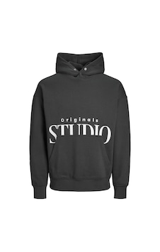 Jack&jones Orıgınals Erkek Baskılı Rahat Kalıp Kapüşonlu Sweatshirt - Vesterbro - 12266190 Siyah Jack&jones Orıgınals Erkek Baskılı Rahat Kalıp Kapüşonlu Sweatshirt - Vesterbro - 12266190 Siyah