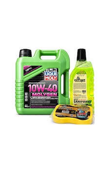 Liqui Moly Molygen New Generation 10w-40 Motor Yağı 4 Litre + Oto Şampuan 1000 Ml + Yıkama Süngeri Liqui Moly Molygen New Generation 10w-40 Motor Yağı 4 Litre + Oto Şampuan 1000 Ml + Yıkama Süngeri