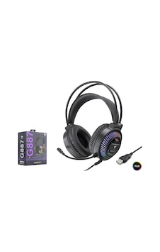Büro Ev Ofis si İçin Siyah Usb Rgb Işıklı Gaming Kulaklık Kablolu Oyuncu Kulakliğı Büro Ev Ofis si İçin Siyah Usb Rgb Işıklı Gaming Kulaklık Kablolu Oyuncu Kulakliğı