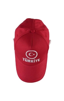 Lavinya Türkiye Ay Yıldız Bayrak Şapka Kırmızı Lavinya Türkiye Ay Yıldız Bayrak Şapka Kırmızı